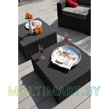 Стол Keter California Table 201390 (коричневый) картинка 2
